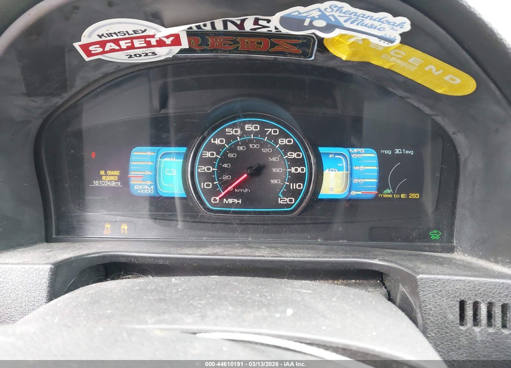 2012 FORD FUSION HYBRID VIN: 3FADP0L33CR315128