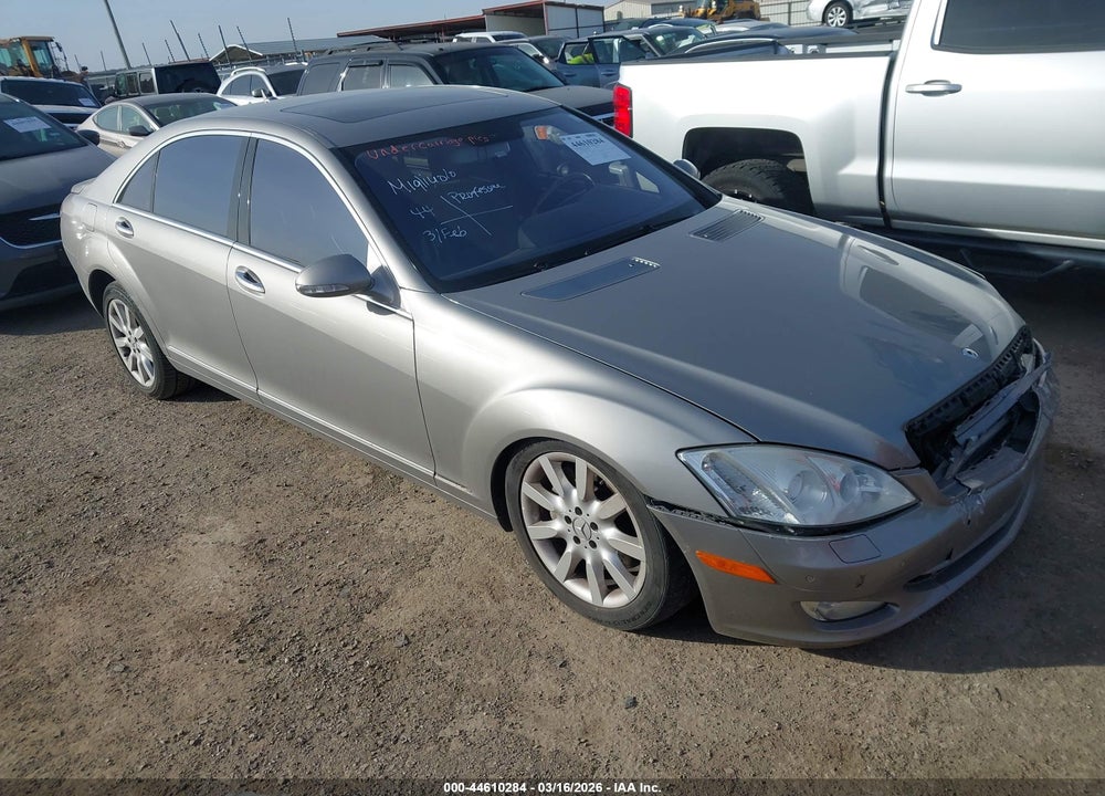 2007 MERCEDES-BENZ S 550 4MATIC VIN: WDDNG86X77A133885
