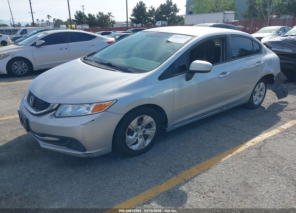 2015 HONDA CIVIC LX VIN: 2HGFB2F54FH563707
