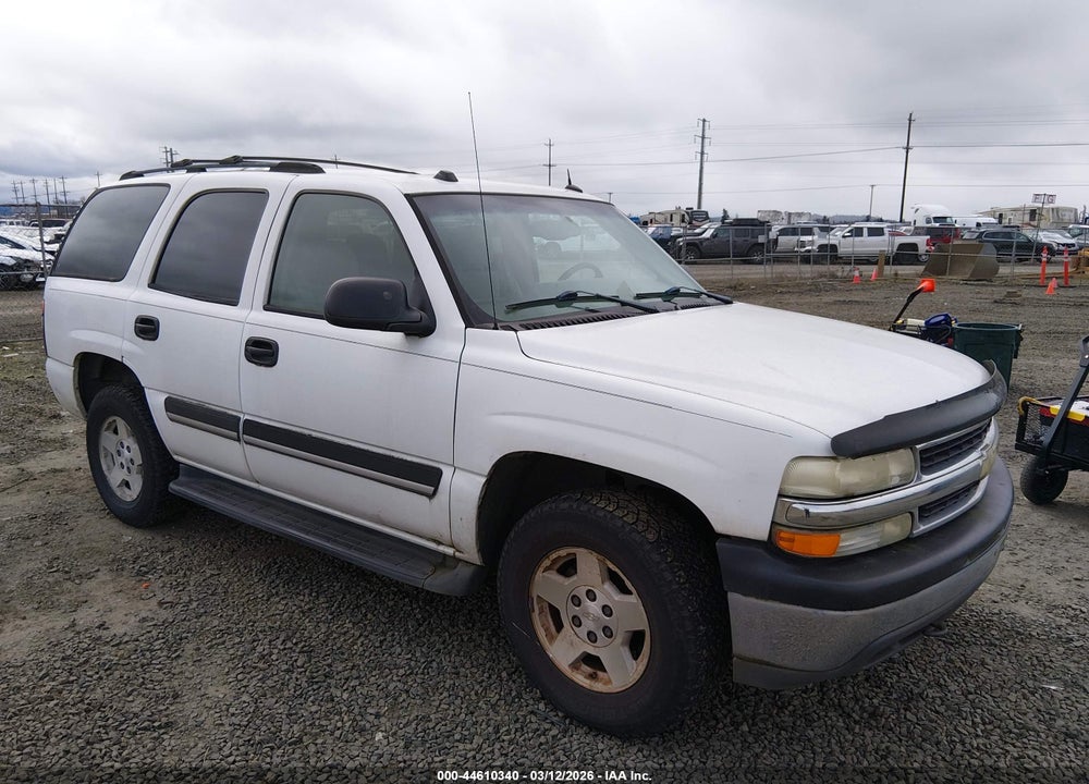 2005 CHEVROLET TAHOE LS VIN: 1GNEK13T45J117388