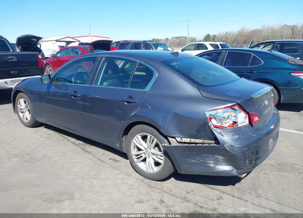 2013 INFINITI G37 JOURNEY VIN: JN1CV6AP0DM300703
