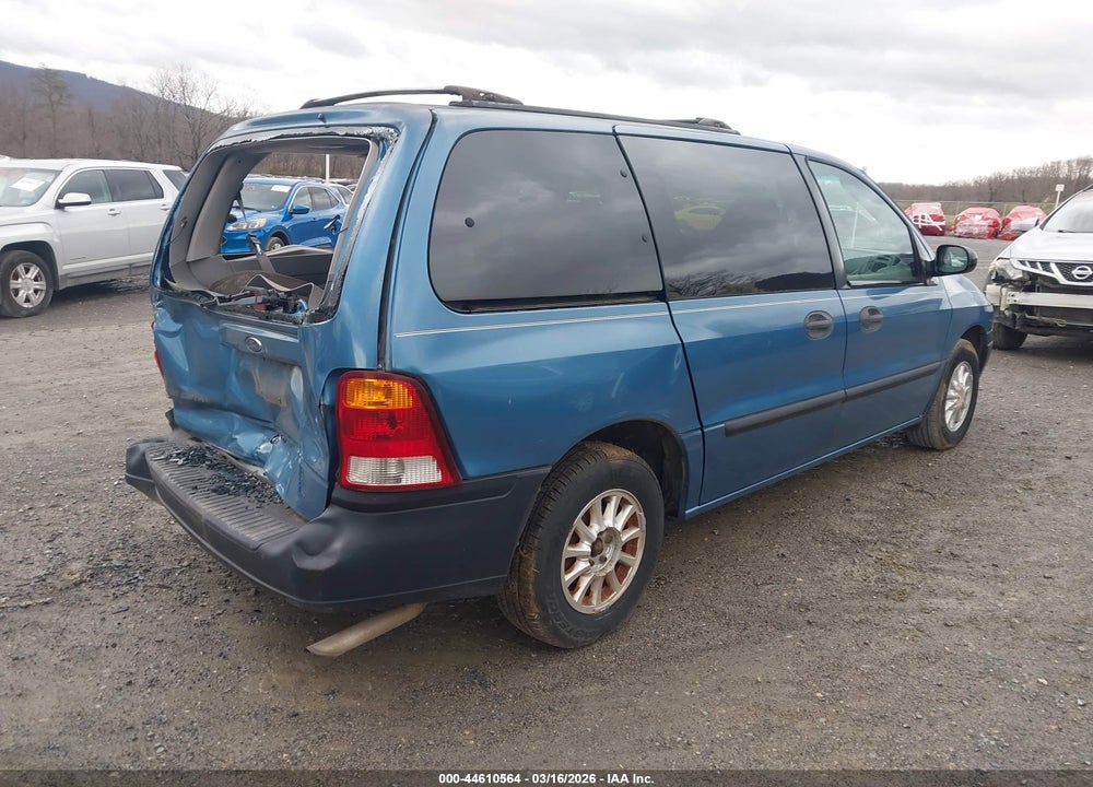 2001 FORD WINDSTAR LX VIN: 2FMZA51461BA04682