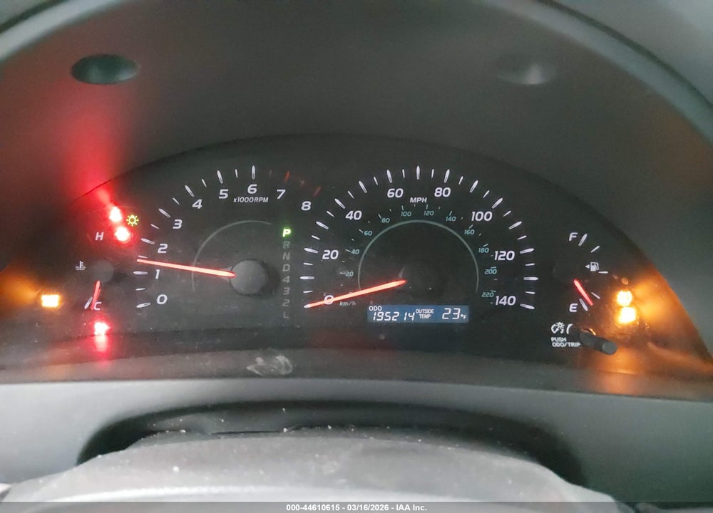 2008 TOYOTA CAMRY LE VIN: 4T4BE46K08R015324