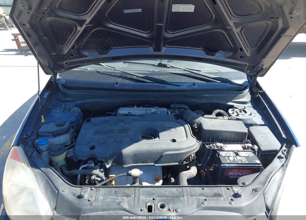 2008 HYUNDAI ACCENT GS VIN: KMHCM36C48U063218
