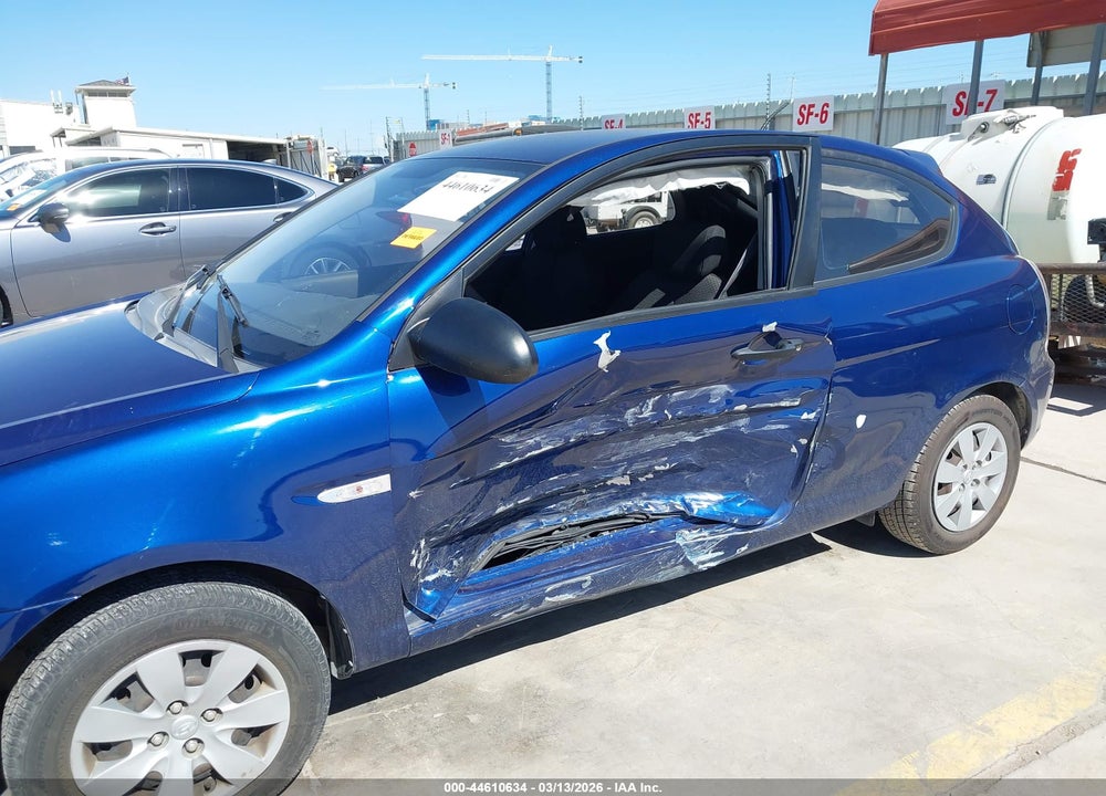 2008 HYUNDAI ACCENT GS VIN: KMHCM36C48U063218