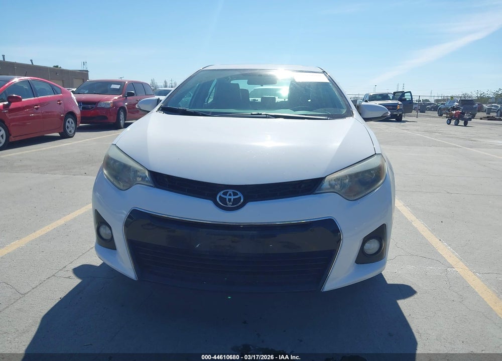 2014 TOYOTA COROLLA S PLUS VIN: 5YFBURHE7EP008580