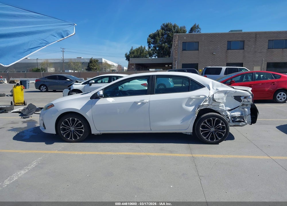 2014 TOYOTA COROLLA S PLUS VIN: 5YFBURHE7EP008580