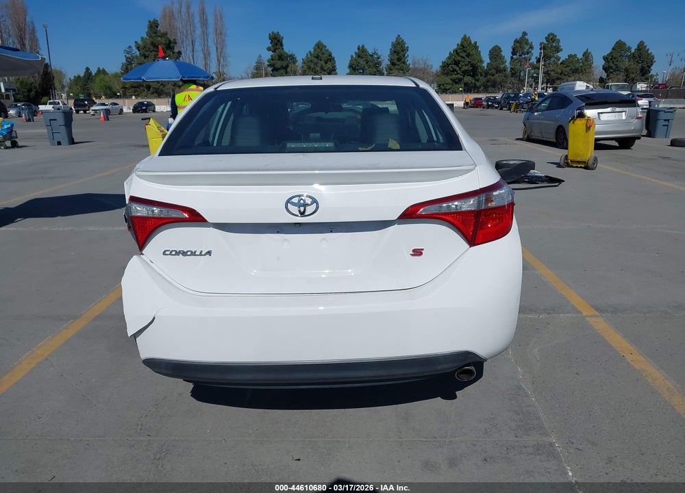 2014 TOYOTA COROLLA S PLUS VIN: 5YFBURHE7EP008580
