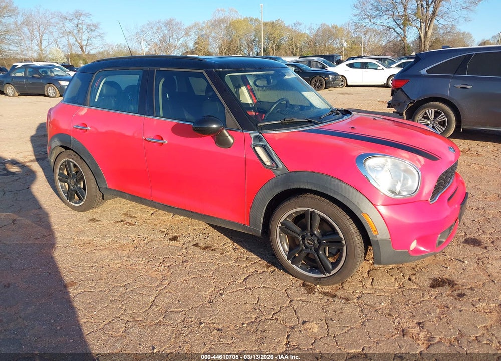 2012 MINI COOPER S COUNTRYMAN VIN: WMWZC3C53CWL88153