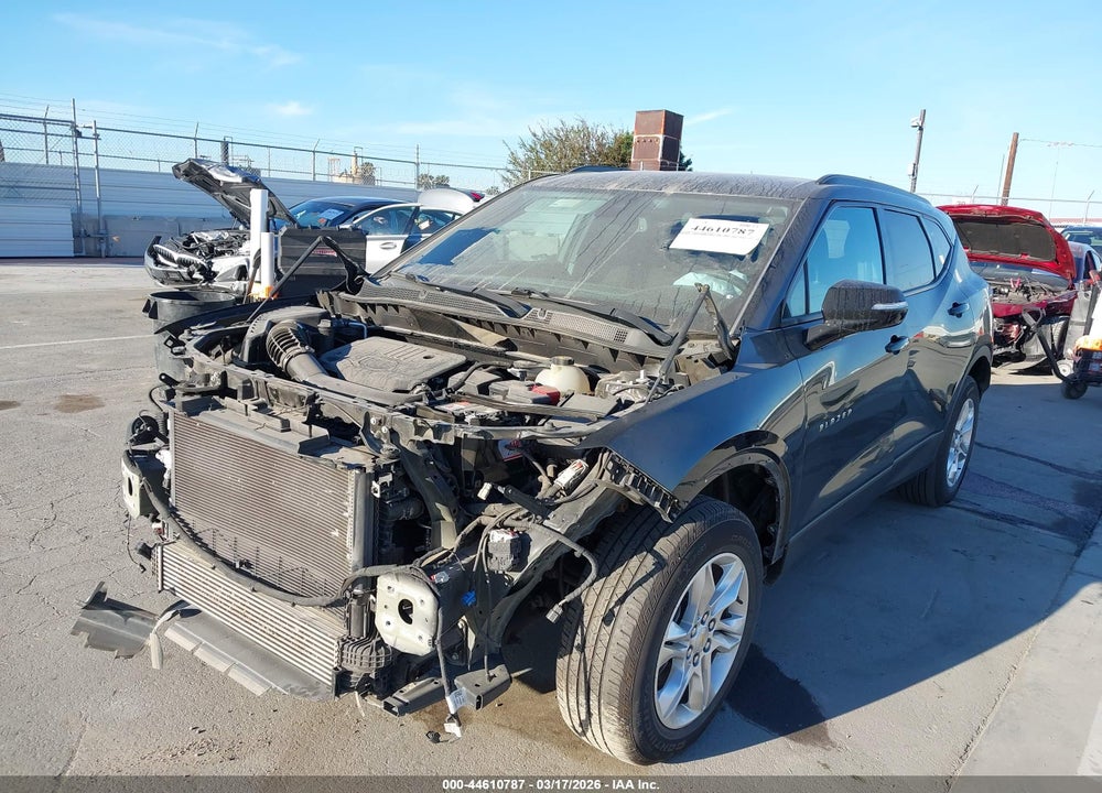 2022 CHEVROLET BLAZER AWD 2LT VIN: 3GNKBHR46NS147633