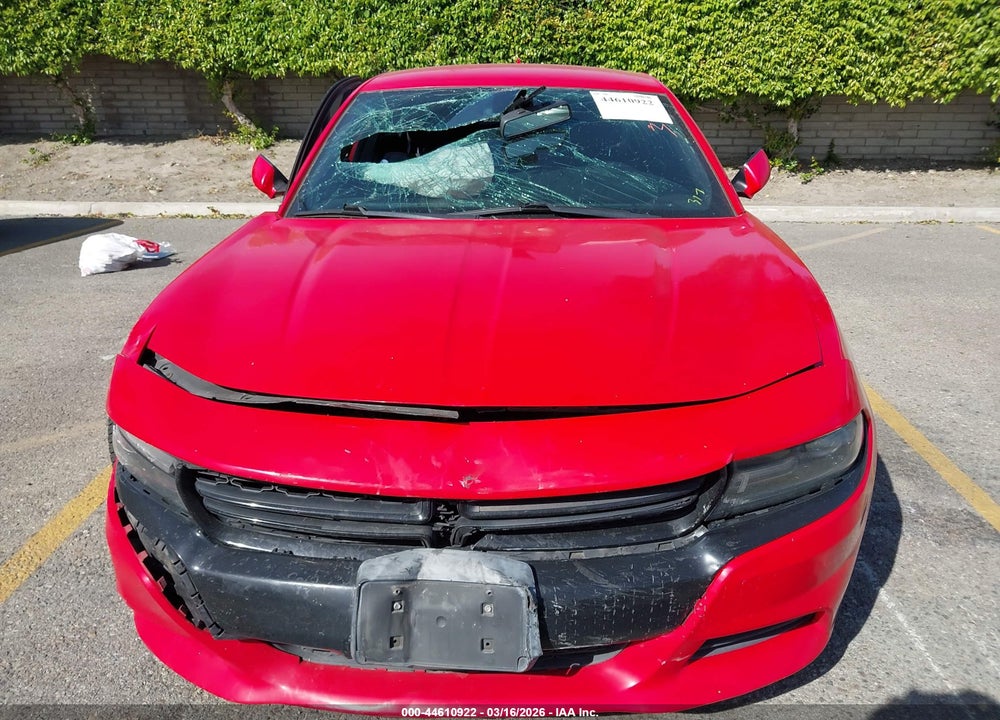 2015 DODGE CHARGER SXT VIN: 2C3CDXHG9FH827693