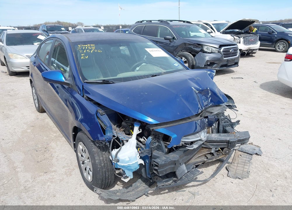 2017 HYUNDAI ACCENT SE VIN: KMHCT4AE7HU181457