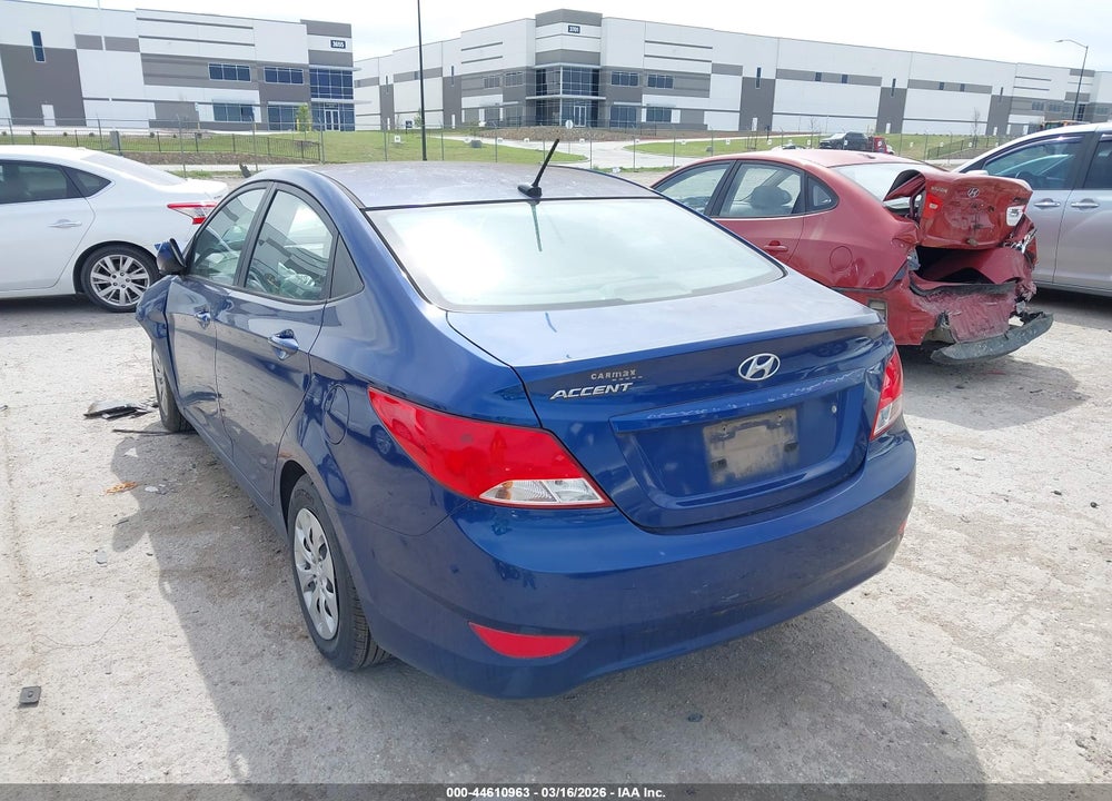 2017 HYUNDAI ACCENT SE VIN: KMHCT4AE7HU181457
