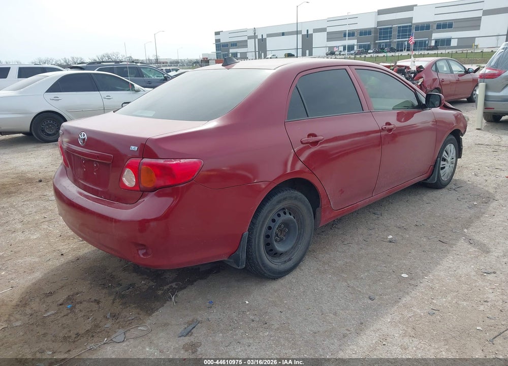 2009 TOYOTA COROLLA LE VIN: JTDBL40E199054709