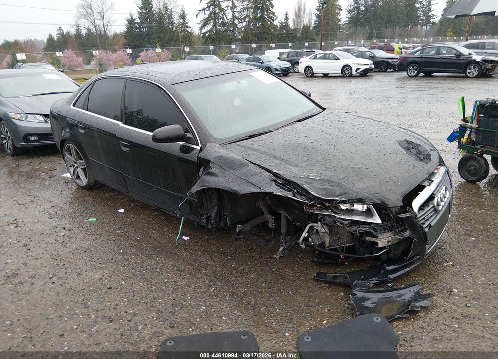 2007 AUDI A4 2.0T VIN: WAUDF78E27A134583