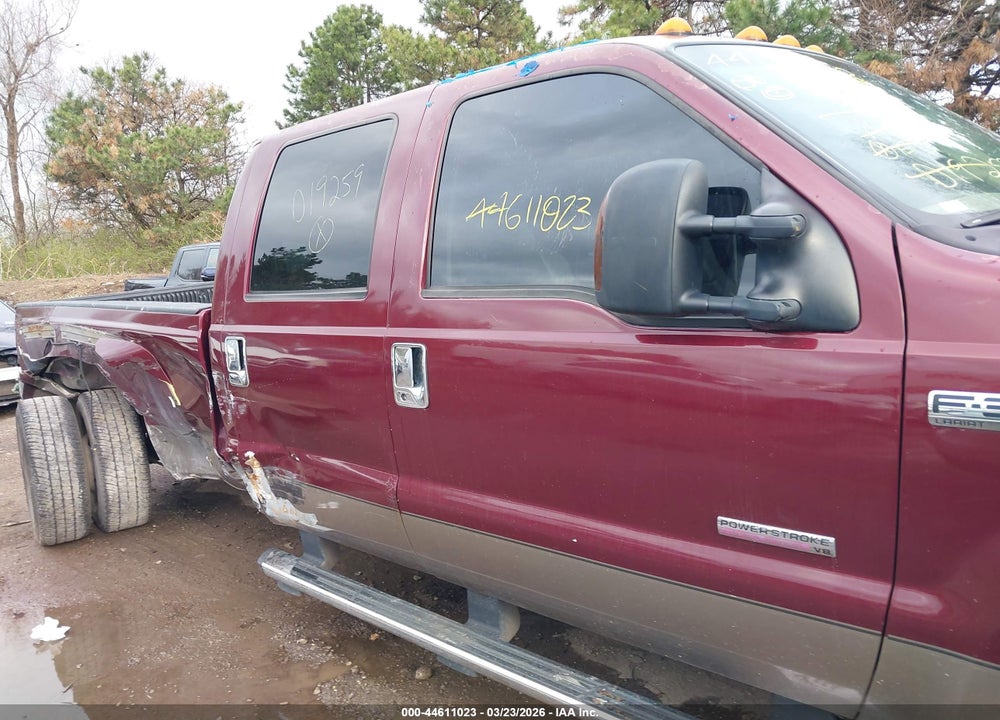 2005 FORD F-350 LARIAT/XL/XLT VIN: 1FTWW33P55ED19259