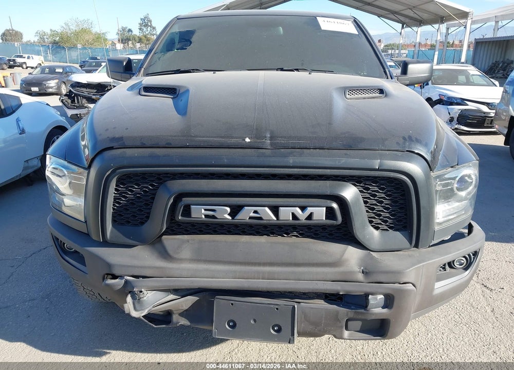 2021 RAM 1500 CLASSIC WARLOCK  4X2 6'4 BOX VIN: 1C6RR6GG0MS503872