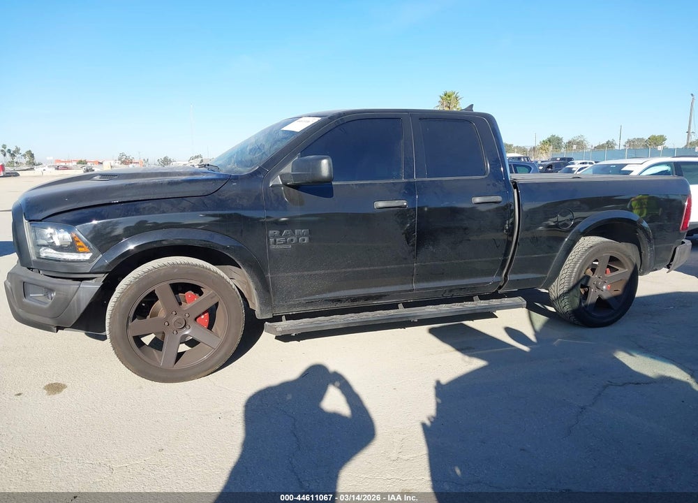 2021 RAM 1500 CLASSIC WARLOCK  4X2 6'4 BOX VIN: 1C6RR6GG0MS503872