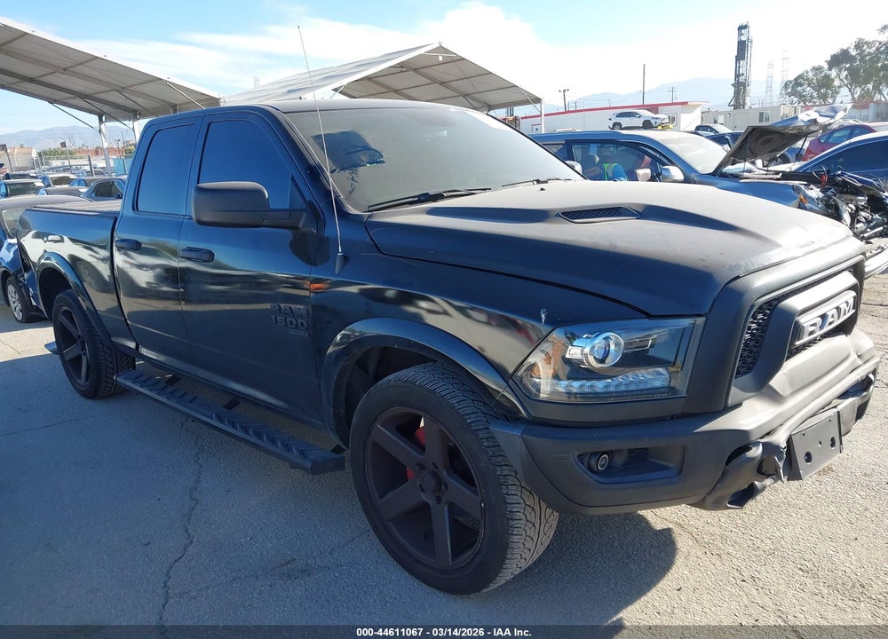 2021 RAM 1500 CLASSIC WARLOCK  4X2 6'4 BOX VIN: 1C6RR6GG0MS503872