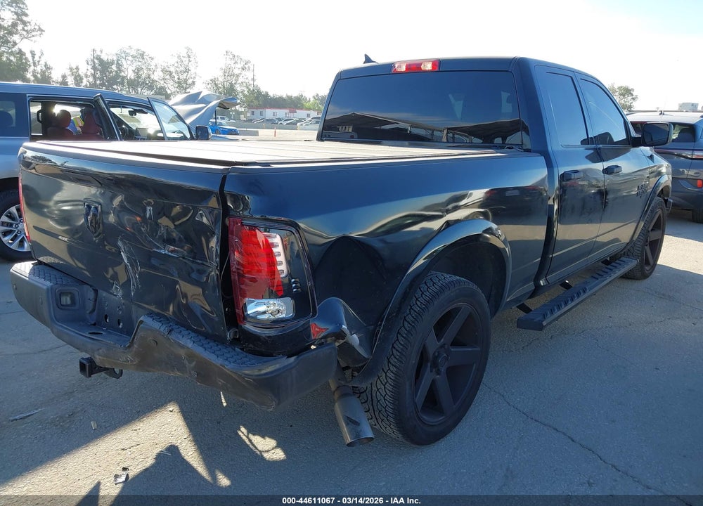 2021 RAM 1500 CLASSIC WARLOCK  4X2 6'4 BOX VIN: 1C6RR6GG0MS503872