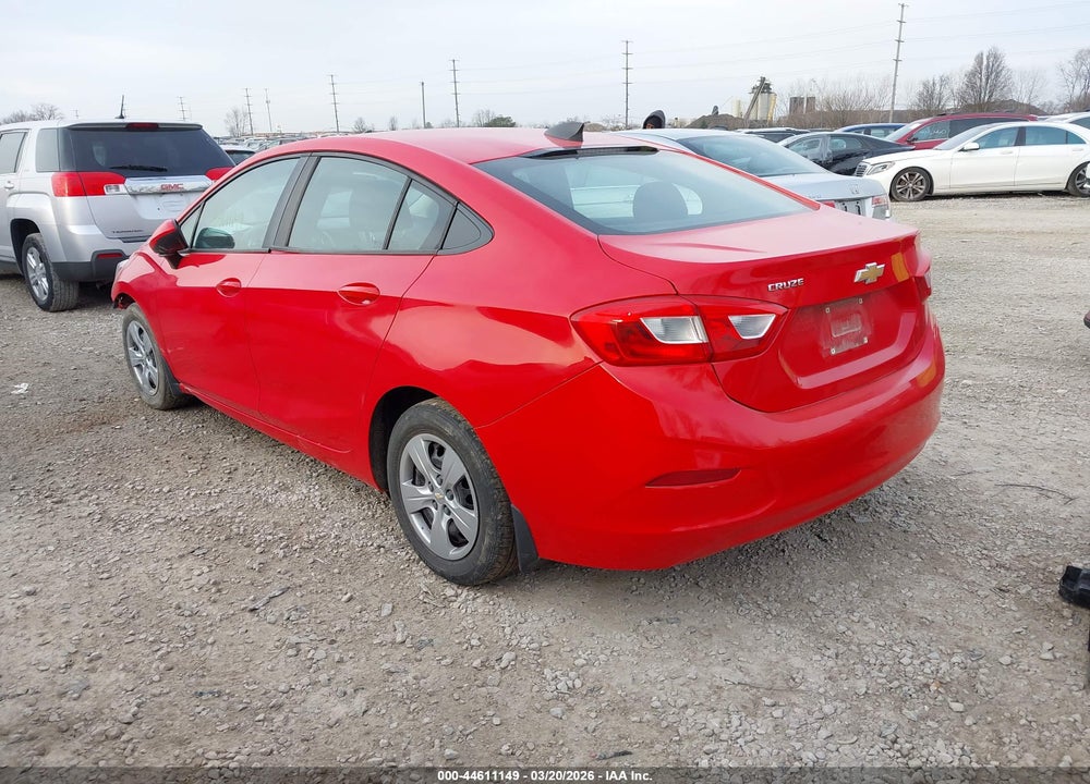 2017 CHEVROLET CRUZE LS AUTO VIN: 1G1BC5SM0H7172781