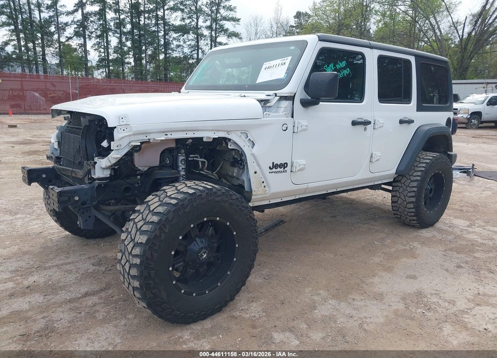 2021 JEEP WRANGLER UNLIMITED SPORT ALTITUDE 4X4 VIN: 1C4HJXDG1MW662303