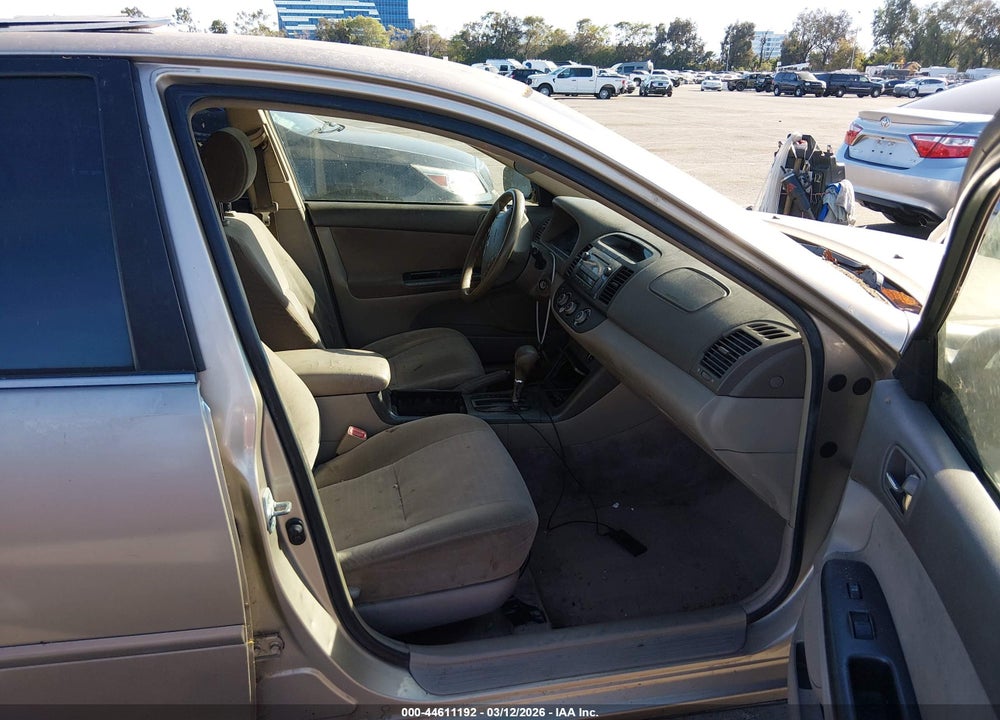 2006 TOYOTA CAMRY STD VIN: JTDBE32KX63060689