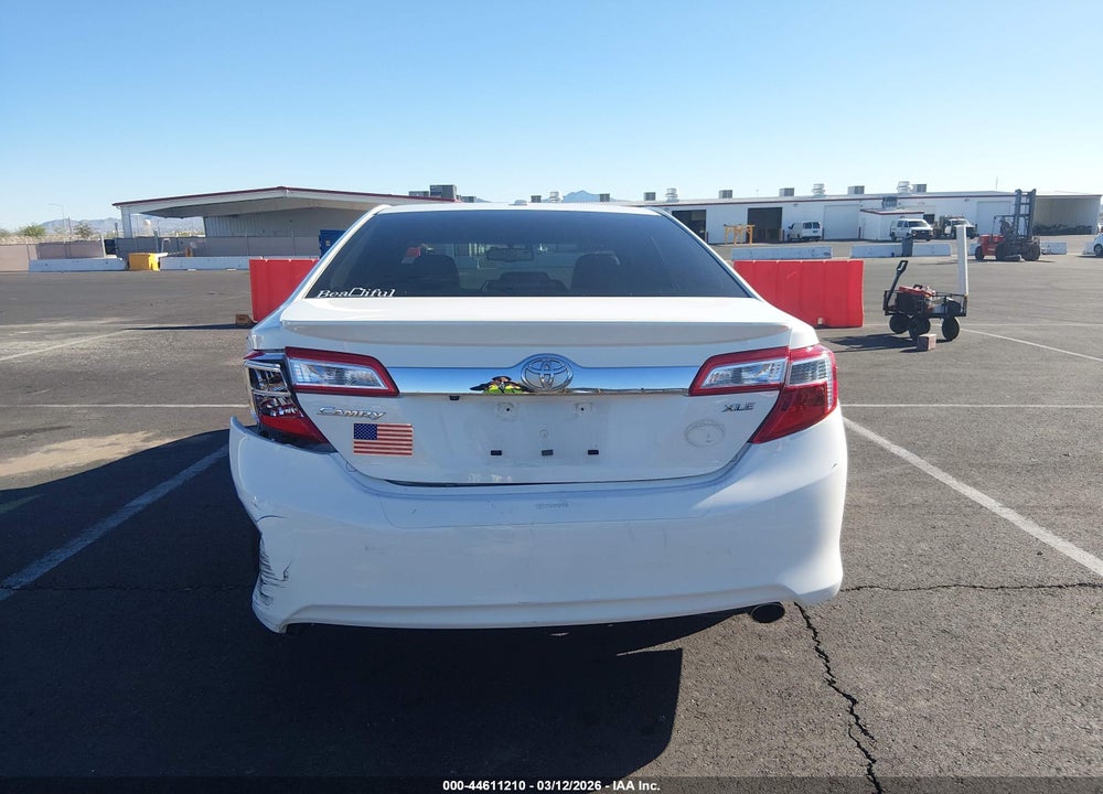 2013 TOYOTA CAMRY XLE VIN: 4T4BF1FK2DR276363