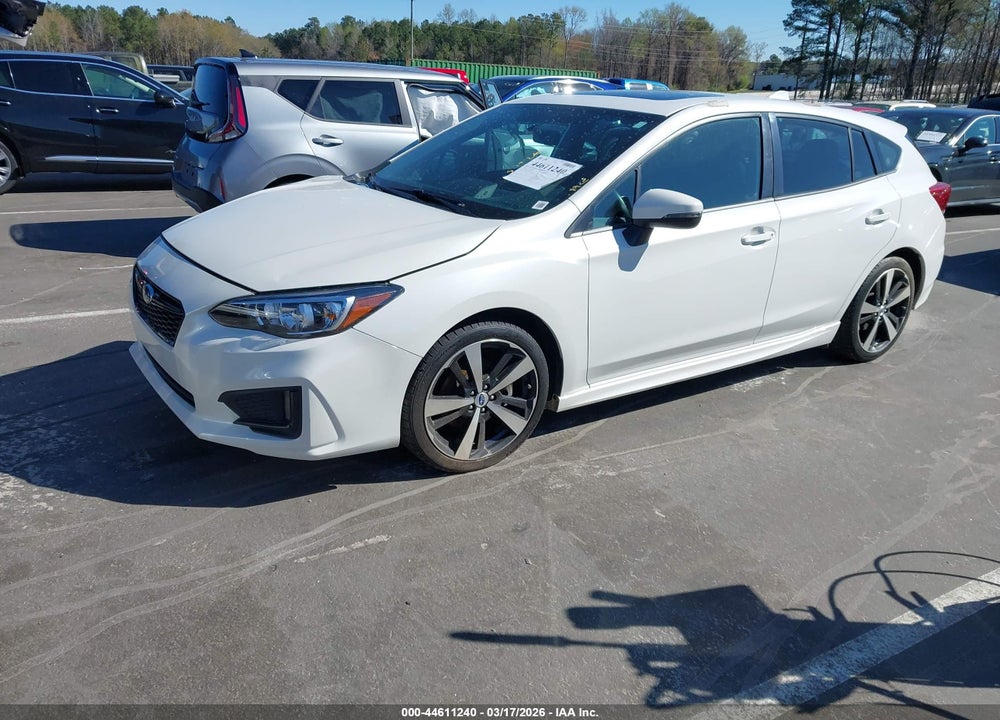 2017 SUBARU IMPREZA 2.0I SPORT VIN: 4S3GTAL60H3754098