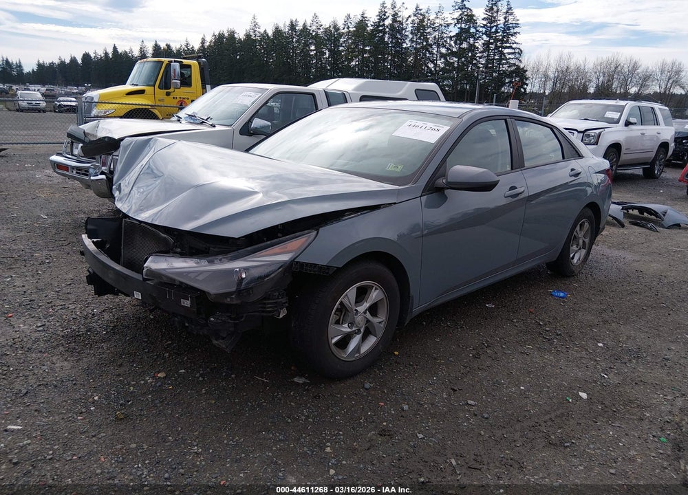 2022 HYUNDAI ELANTRA SE VIN: KMHLL4AG2NU325123