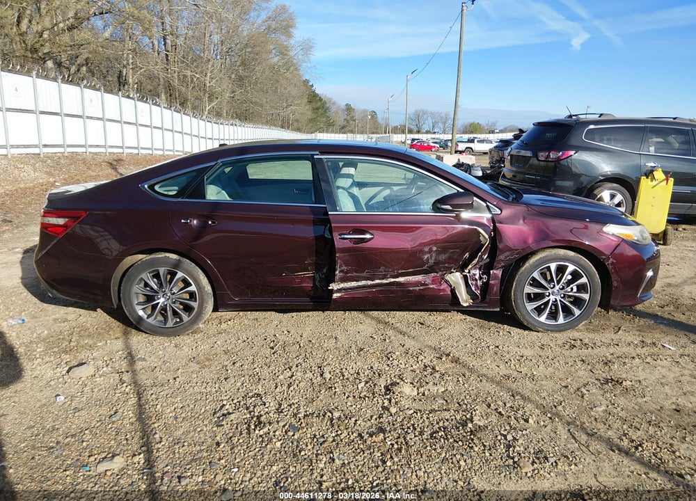 2017 TOYOTA AVALON XLE PLUS VIN: 4T1BK1EB9HU246936
