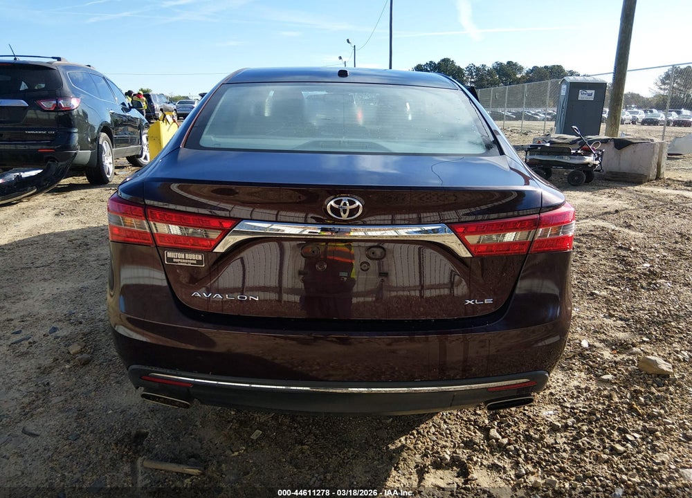 2017 TOYOTA AVALON XLE PLUS VIN: 4T1BK1EB9HU246936