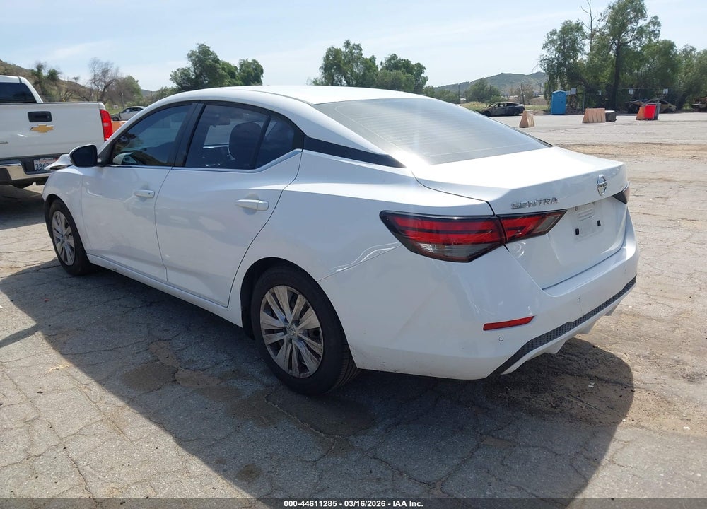 2021 NISSAN SENTRA S XTRONIC CVT VIN: 3N1AB8BV6MY226693