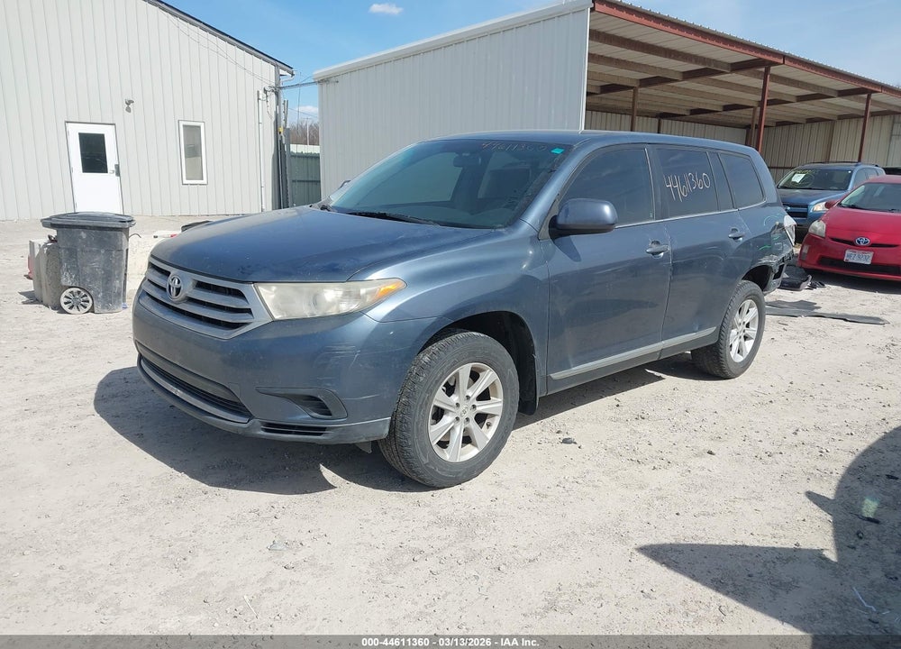 2012 TOYOTA HIGHLANDER VIN: 5TDZA3EHXCS020410