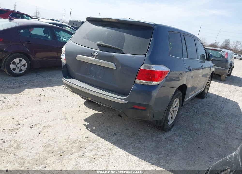 2012 TOYOTA HIGHLANDER VIN: 5TDZA3EHXCS020410