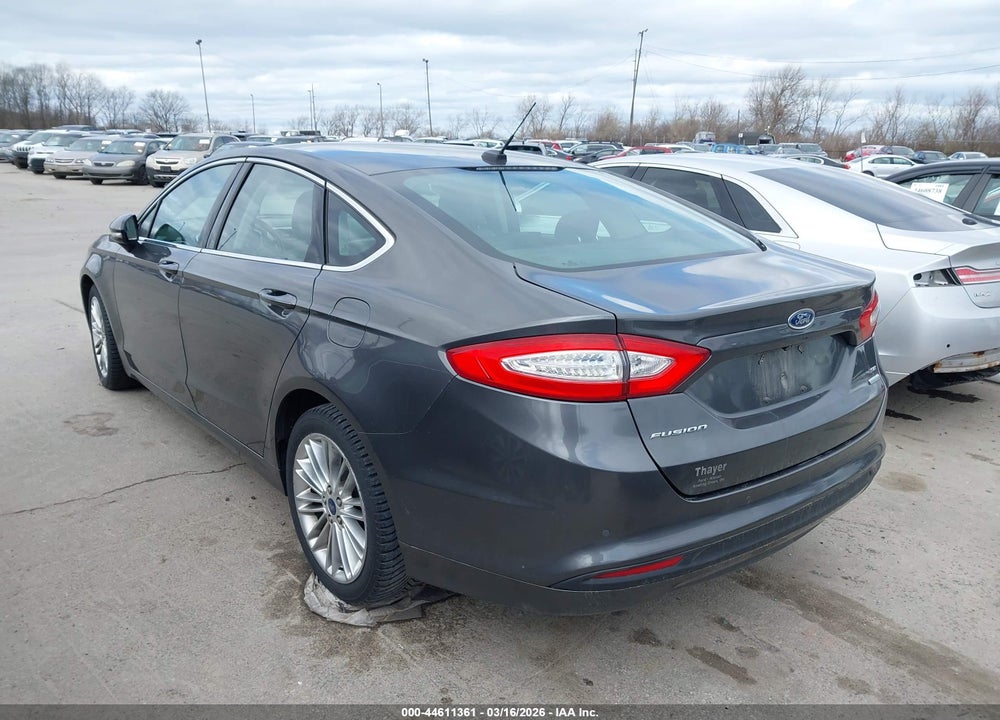 2016 FORD FUSION SE VIN: 3FA6P0HD9GR354001