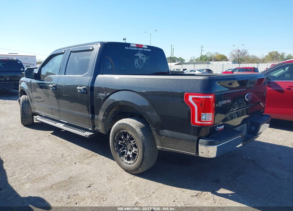 2015 FORD F-150 XLT VIN: 1FTEW1C80FKD65643