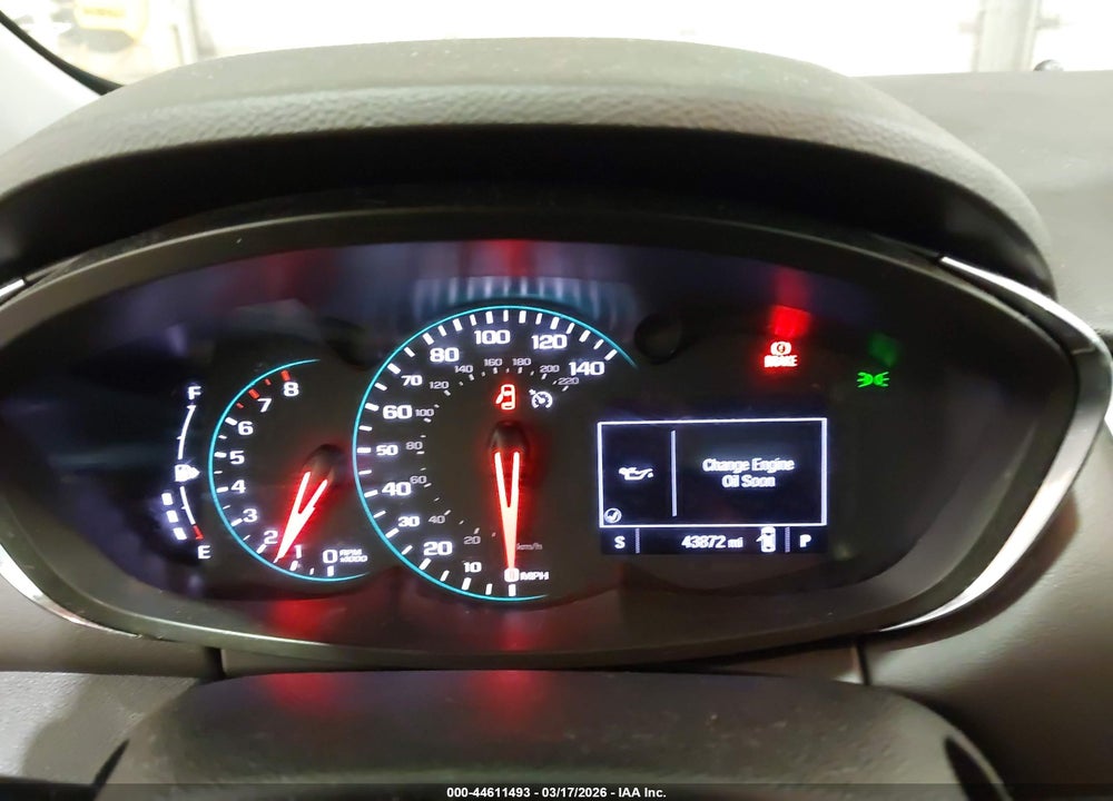 2020 CHEVROLET TRAX FWD LS VIN: 3GNCJKSB5LL221791