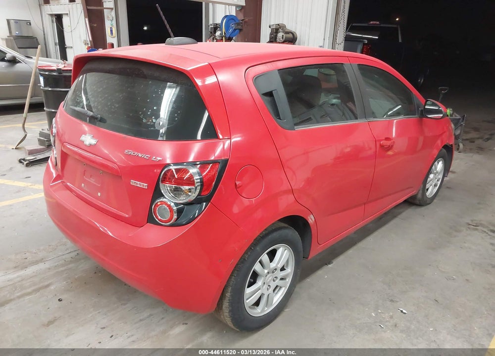 2015 CHEVROLET SONIC LT AUTO VIN: 1G1JC6SB7F4214197