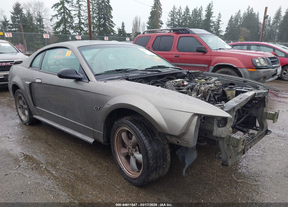 2002 FORD MUSTANG GT VIN: 1FAFP42X02F211261
