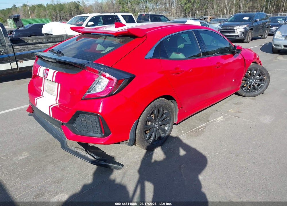 2019 HONDA CIVIC EX VIN: SHHFK7H63KU229149