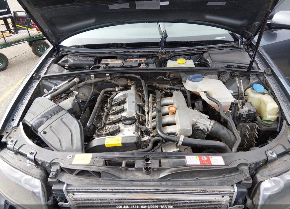 2004 AUDI A4 1.8T VIN: WAULC68E64A157049