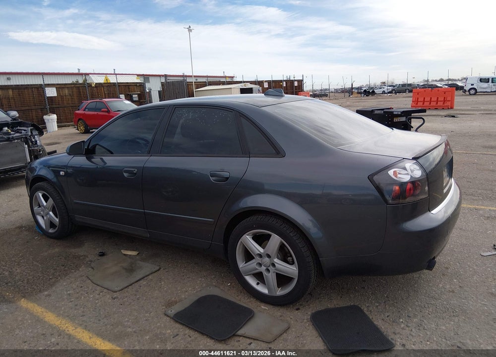 2004 AUDI A4 1.8T VIN: WAULC68E64A157049