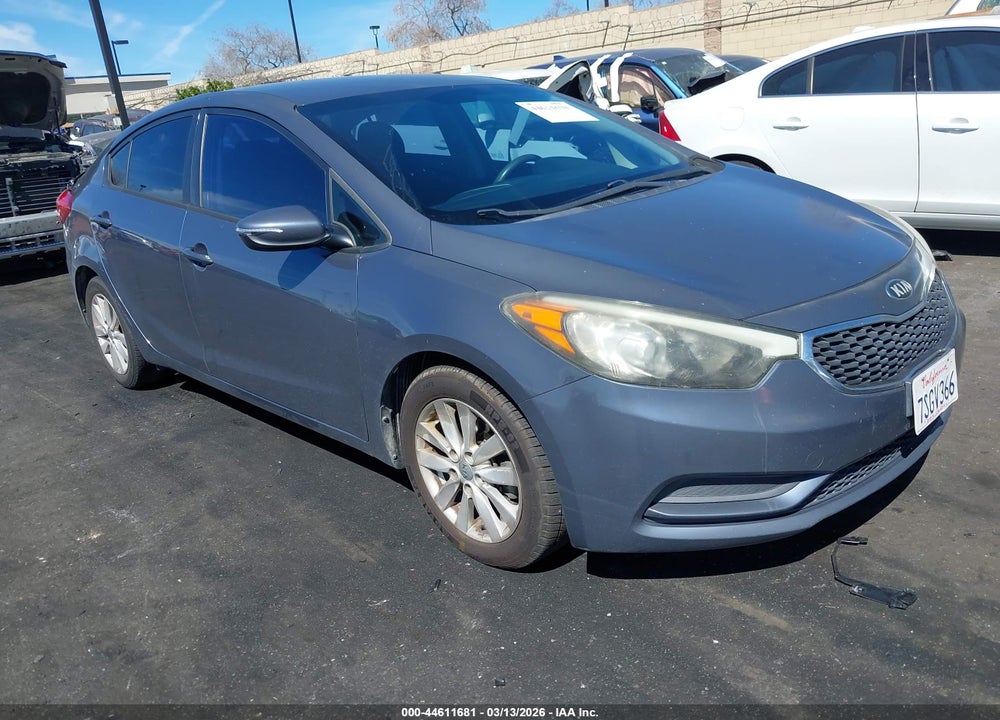 2014 KIA FORTE LX VIN: KNAFX4A61E5139089