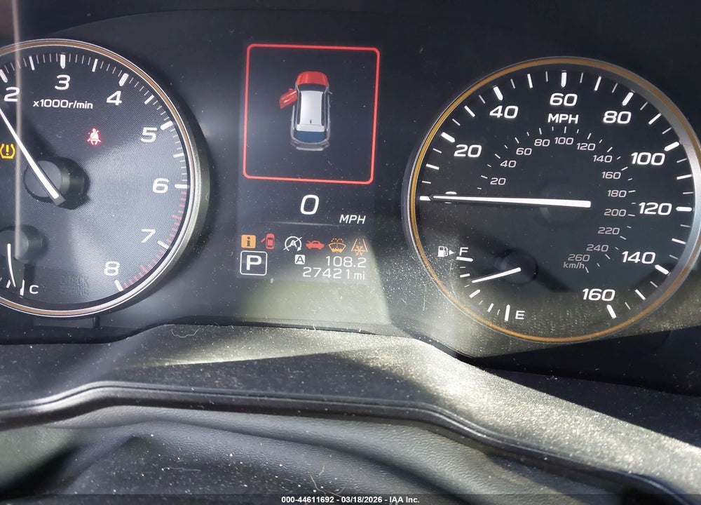2022 SUBARU OUTBACK WILDERNESS VIN: 4S4BTGUD7N3250469
