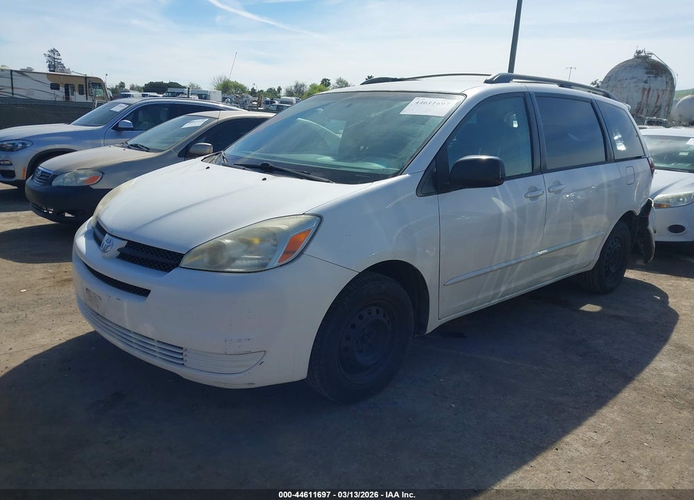 2005 TOYOTA SIENNA LE VIN: 5TDZA23C75S347240