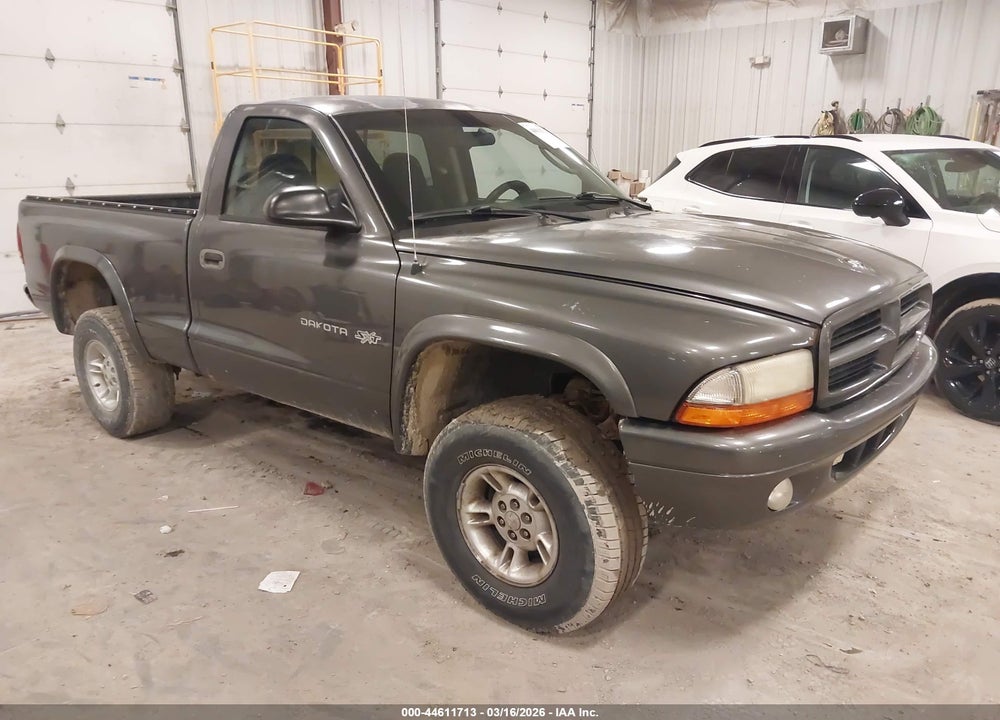 2002 DODGE DAKOTA VIN: 1B7GG16X72S689000