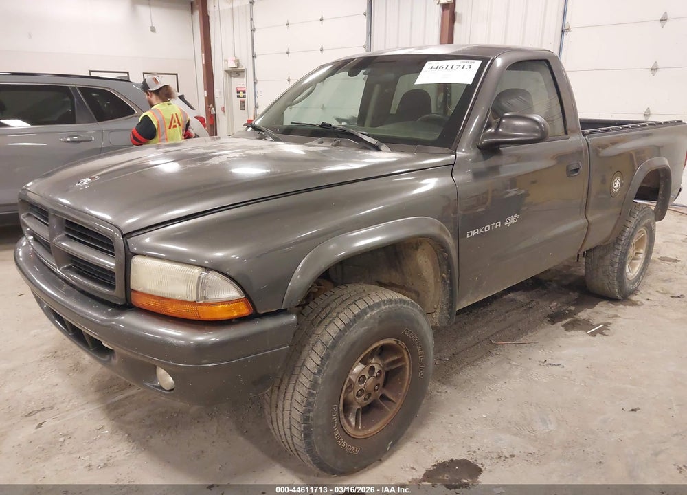 2002 DODGE DAKOTA VIN: 1B7GG16X72S689000