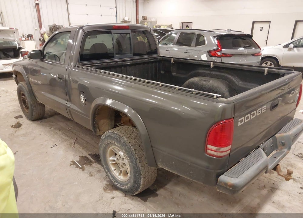 2002 DODGE DAKOTA VIN: 1B7GG16X72S689000