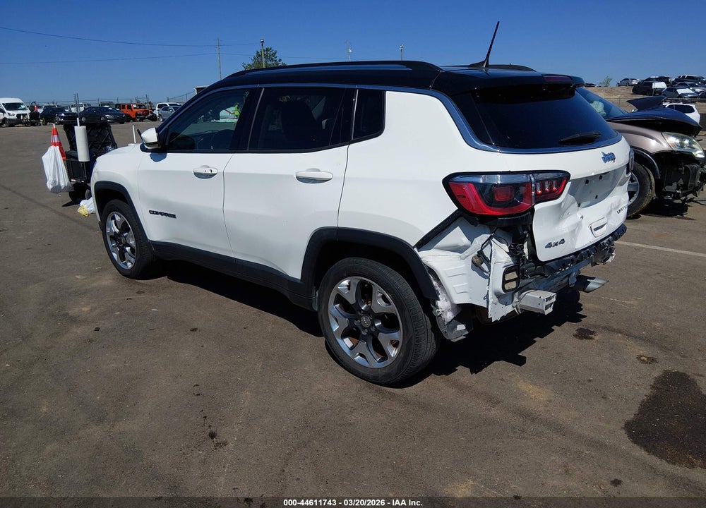 2018 JEEP COMPASS LIMITED 4X4 VIN: 3C4NJDCB4JT206644